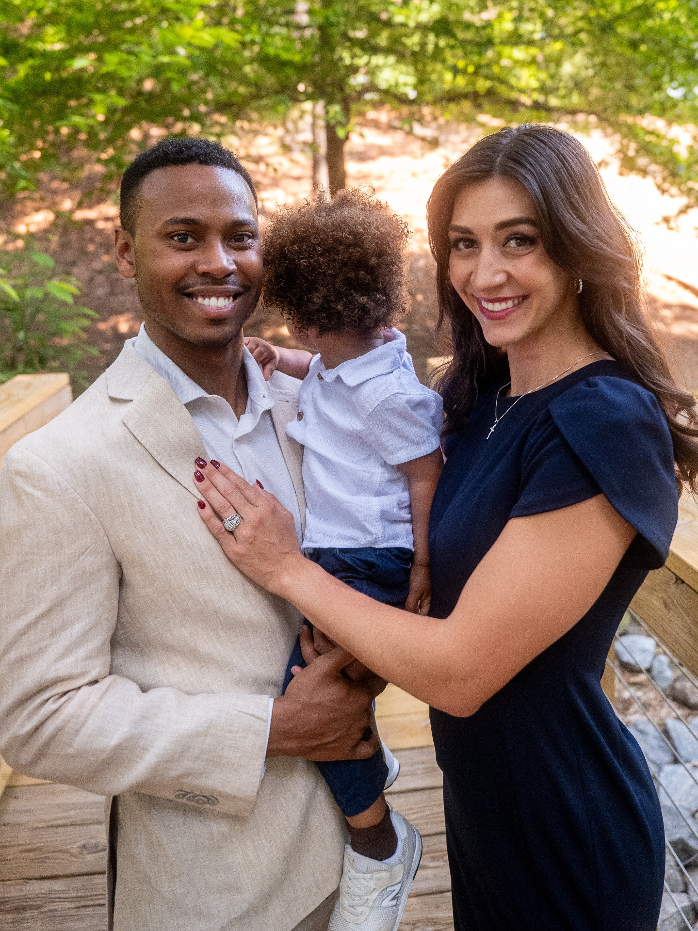Fayth Park with her family